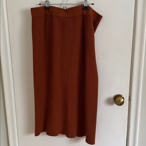 H&M Rust Knit Bodycon skirt